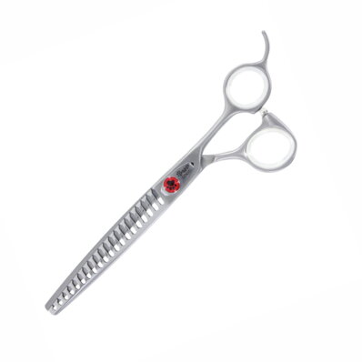 Sensei Pup 7" - najwyższej jakości, profesjonalne degażówki jednostronne z japońskiej stali, 20 ząbków 1