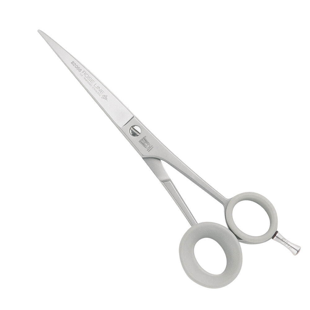 KR Witte Rose Line 6,5" - nożyczki fryzjerskie gięte z mikroszlifem