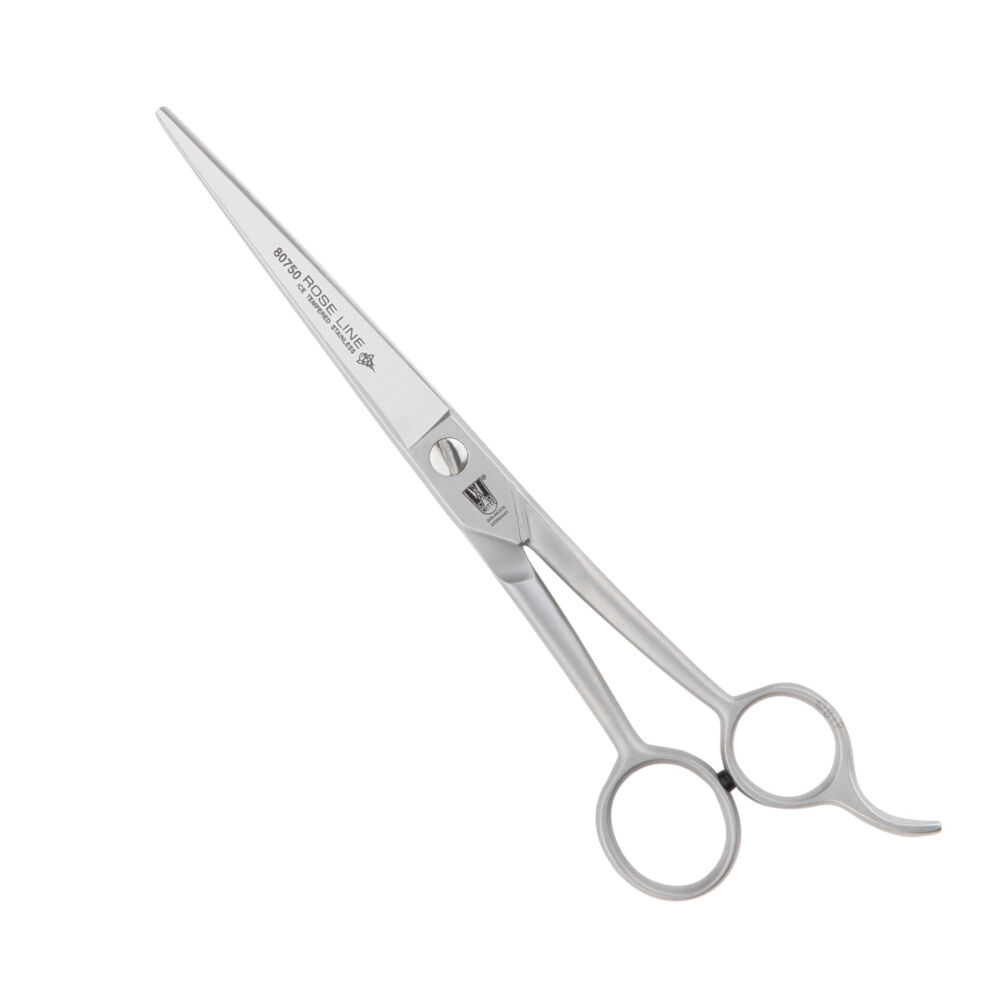 KR Witte Rose Line 7,5" - nożyczki fryzjerskie proste z hakiem i mikroszlifem