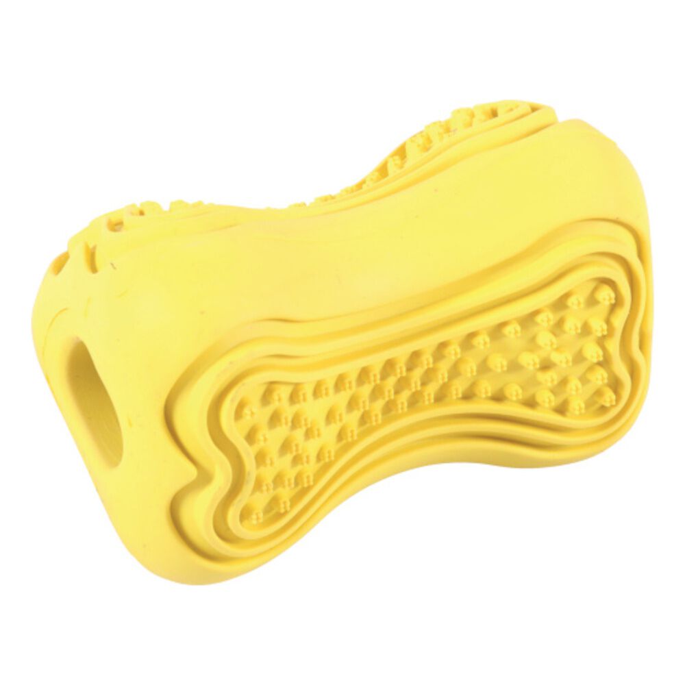 Zolux Titan - zabawka kauczukowa S, żółta