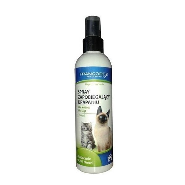Francodex - spray przeciwko drapaniu przez kociaki i koty 200 ml