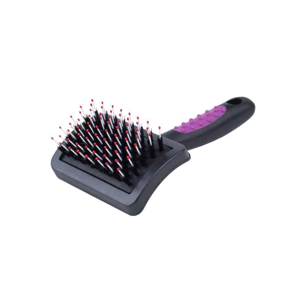 KW Smart Hedgehog Brush - nylonowa szczotka z dwoma rodzajami włosia