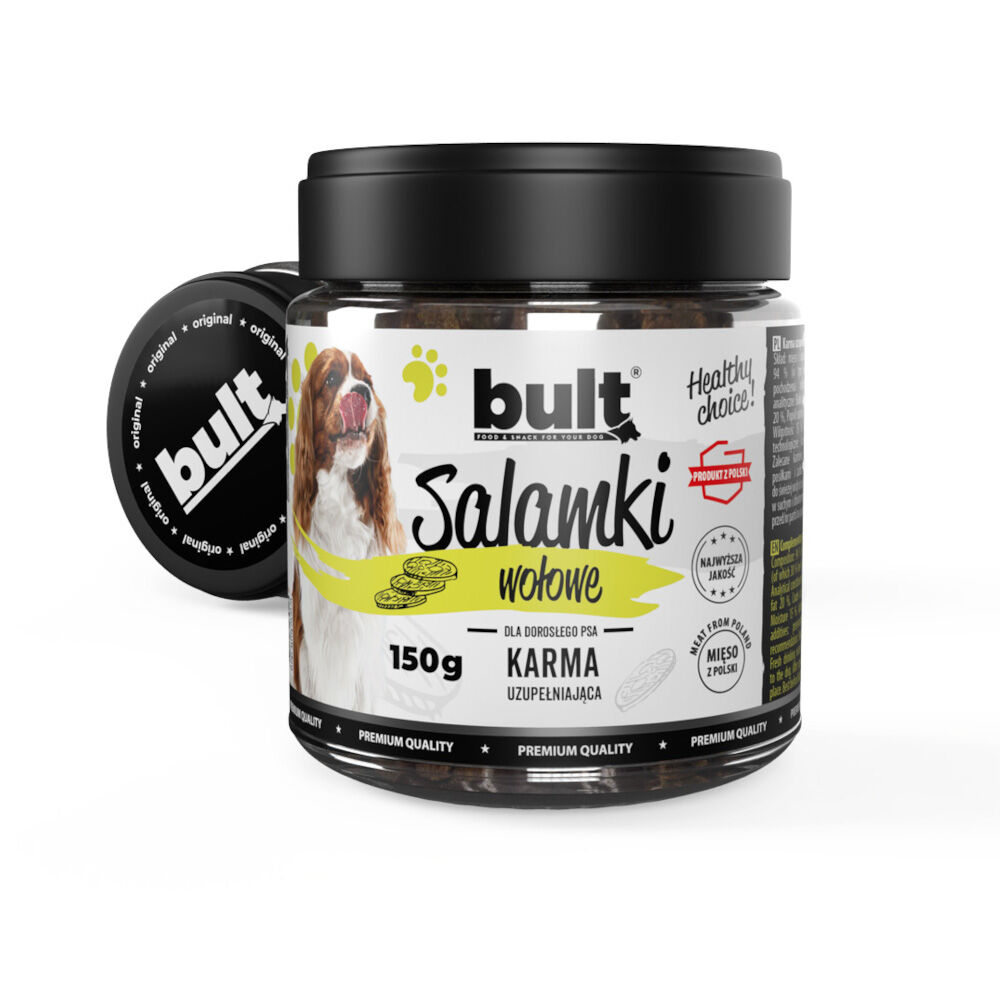 Bult - Salamki wołowe 150 g - przysmak dla psa