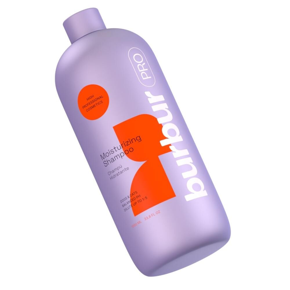 Burbur Pro Moisturizing Shampoo 1 l - szampon nawilżający dla ras długowłosych