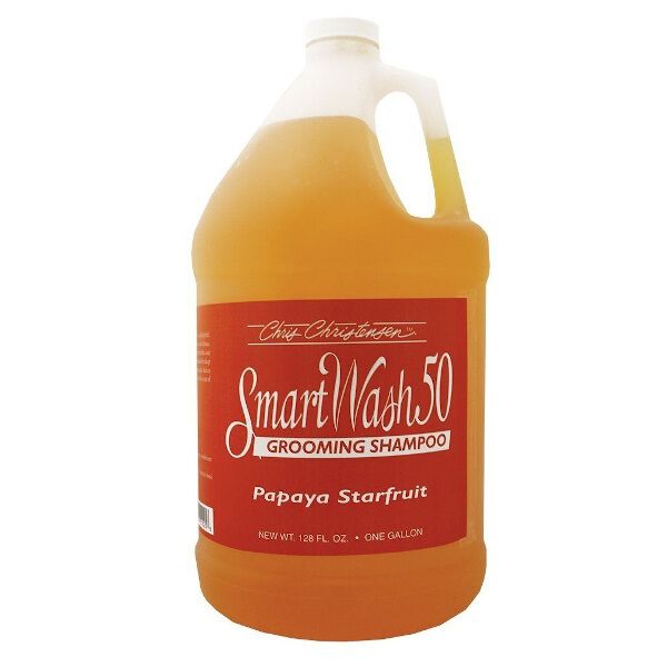 Chris Christensen Smart Wash 50 Papaya Starfruit Shampoo 3,8 l - skoncentrowany szampon 50:1, głęboko oczyszczający o zapachu papai