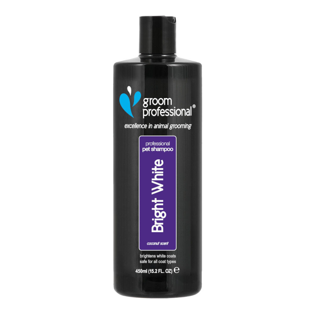 Groom Professional Bright White Shampoo 450 ml - szampon do jasnej sierści