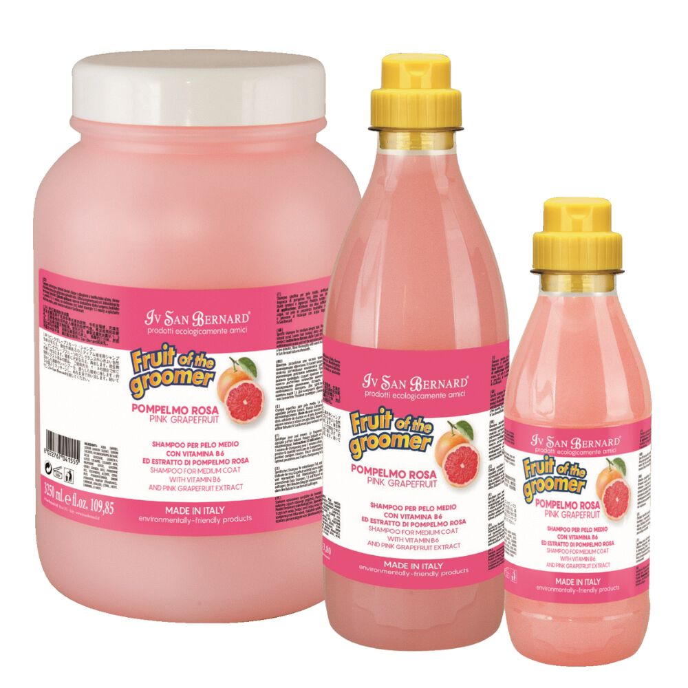Iv San Bernard Pink Grapefruit Shampoo - szampon do sierści średniodługiej z grejpfrutem