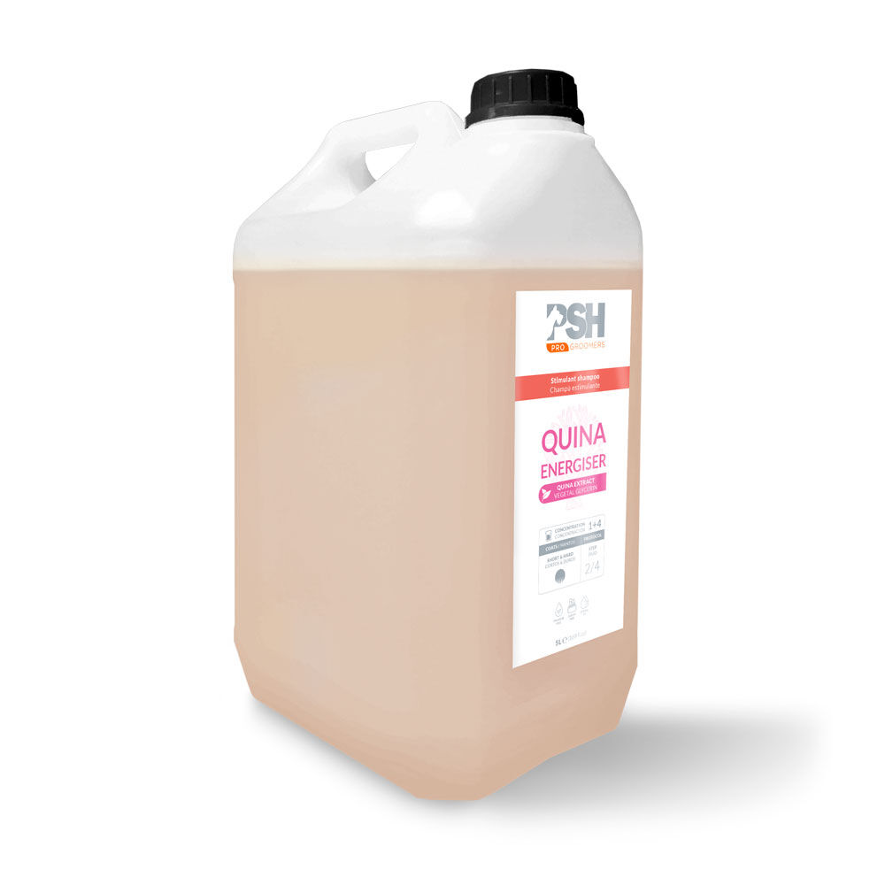 PSH Quina Energiser Shampoo 5 L - szampon witalizujący dla ras szorstkowłosych z chininą