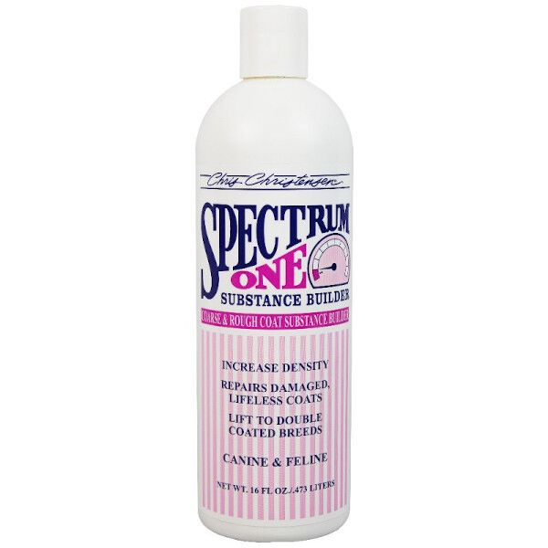 Chris Christensen Spectrum One Substance Builder 473 ml - szampon odbudowujący dla psów szorstkowłosych