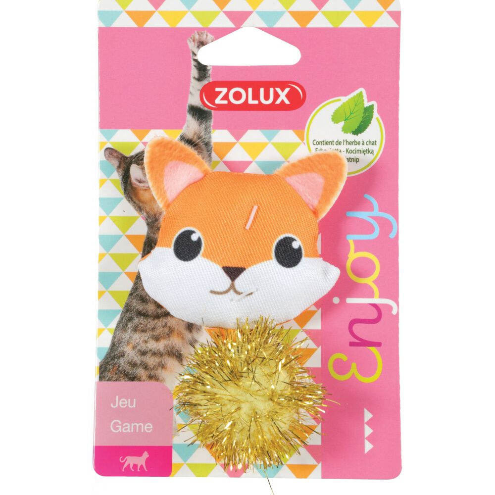 Zolux Lovely - zabawka w kształcie lisa dla kota
