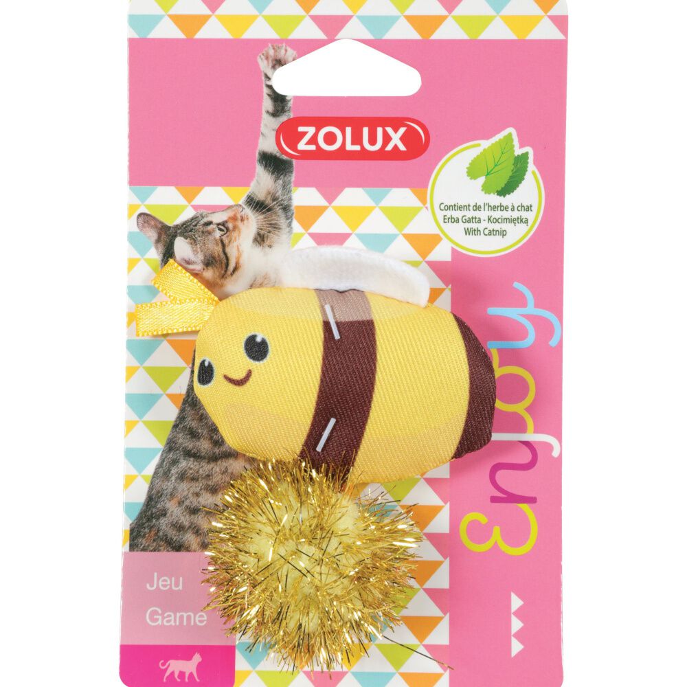 Zolux Lovely - zabawka w kształcie pszczoły dla kota