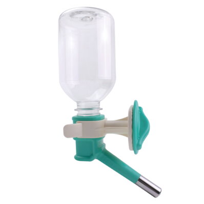 Choco Nose poidło z butelką 330 ml dla małych zwierząt - turkusowe 1