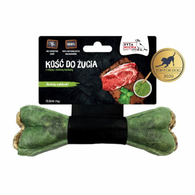 Syta Micha kość do żucia na świeży oddech 13,5 cm - gryzak dla psa 1