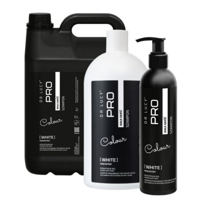 Dr Lucy Pro White Shampoo - Szampon do białej i jasnej sierści