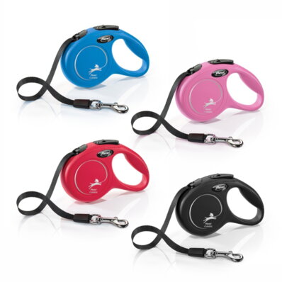 Flexi - smycz automatyczna NEW CLASSIC taśma XS, 3m 1