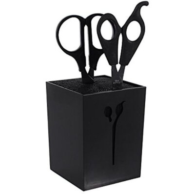 Stojak do nożyczek czarny 1