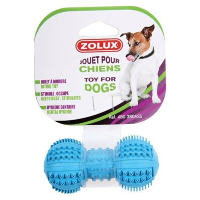 Zolux - zabawka kauczukowa 9 cm - Sztanga Dental 1