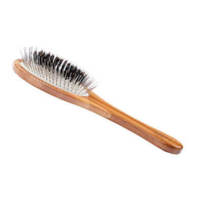 Bass - duża hybrydowa owalna szczotka z włosiem dzika 1