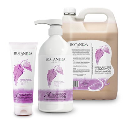 Botaniqa Show Line Harsh & Shiny Coat Shampoo - szampon dla psów szorstkowłosych