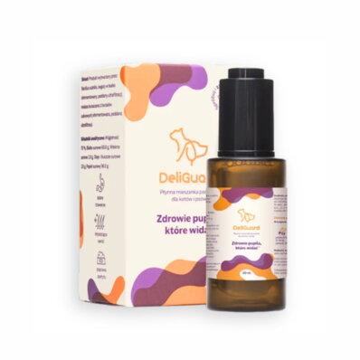 DeliGuard 30 ml - płynny postbiotyk dla psów i kotów