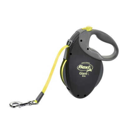 Flexi - smycz automatyczna GIANT NEON taśma L, 8m 1