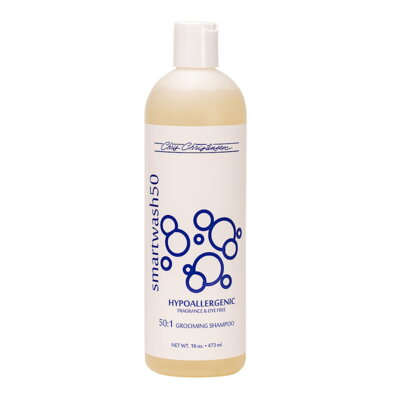 Chris Christensen Smart Wash 50 Hypo-Allergenic Blend Shampoo 473 ml - szampon hipoalergiczny, mocno skoncentrowany 1