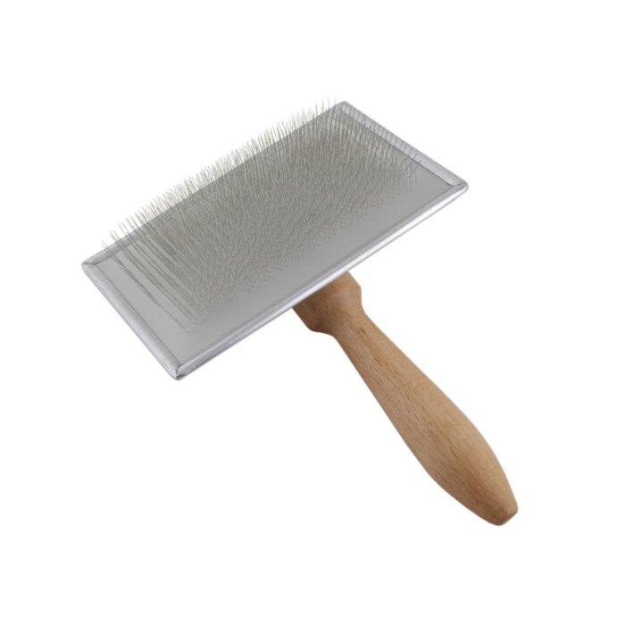 Lawrence Tender Care Soft Slicker Brush - miękka szczotka do sierści, duża Lawrence Tender Care Soft Slicker Brush - miękka szczotka do sierści, duża