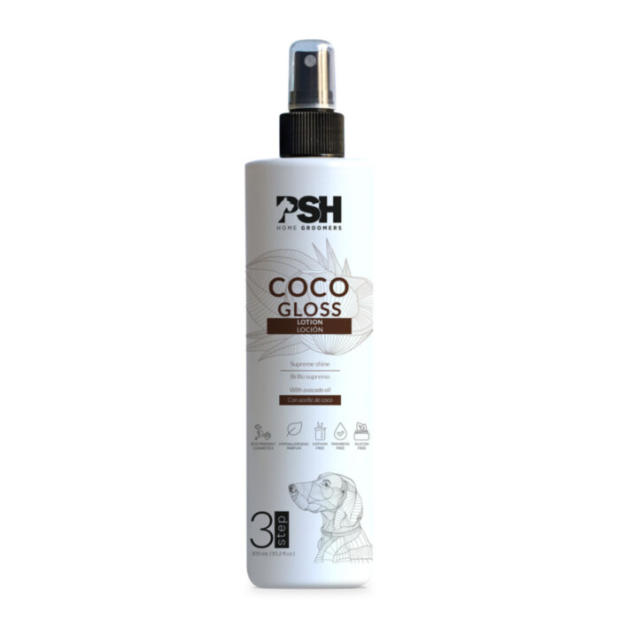PSH Home Coco Gloss Lotion 300 ml - balsam z olejem kokosowym w sprayu PSH Home Coco Gloss Lotion 300 ml - balsam z olejem kokosowym w sprayu