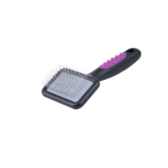 KW Smart Soft Knobbly Card - szczotka pudlówka z bezpiecznymi pinami mała KW Smart Soft Knobbly Card - szczotka pudlówka z bezpiecznymi pinami mała