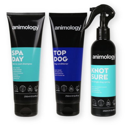 Animology zestaw kosmetyków dla psów regenerująco-odżywczy, 3x250 ml-163027