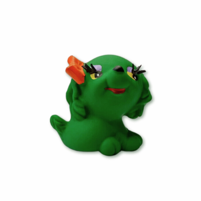 Doogy zabawka lateksowa z dźwiękiem - zielony piesek-156815 Doogy zabawka lateksowa z dźwiękiem - zielony piesek-156815