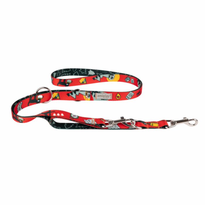 Amiplay Amik - smycz regulowana 7 in 1 TravelDog Amiplay Amik - smycz regulowana 7 in 1 TravelDog