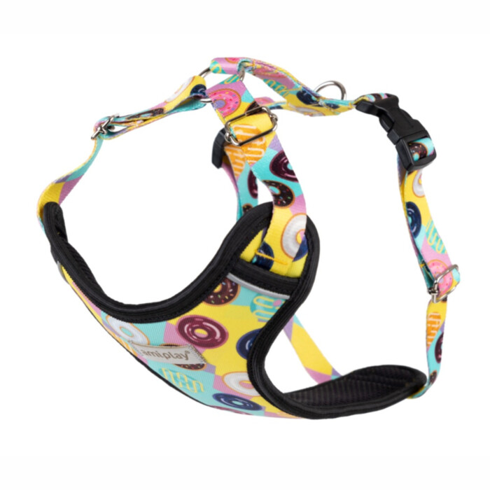 Amiplay BeHappy - szelki regulowane Discovery Donut rozmiar M Amiplay BeHappy - szelki regulowane Discovery Donut rozmiar M