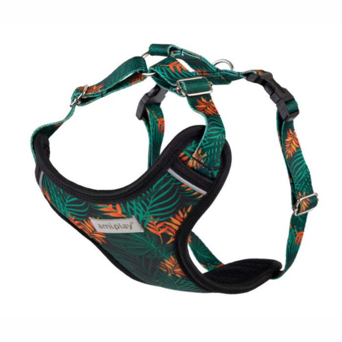 Amiplay BeHappy - szelki regulowane Discovery Jungle Amiplay BeHappy - szelki regulowane Discovery Jungle