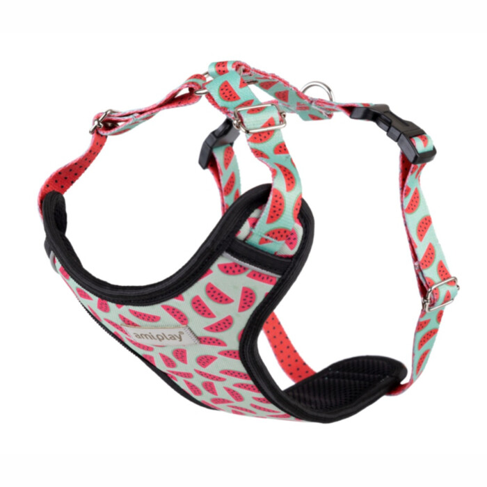 Amiplay BeHappy - szelki regulowane Discovery Watermelon Amiplay BeHappy - szelki regulowane Discovery Watermelon