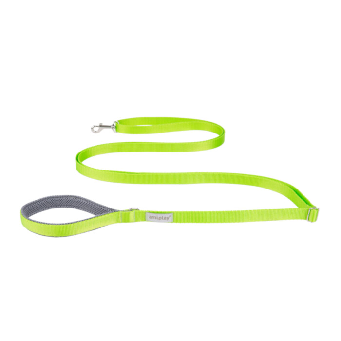 Amiplay Samba - smycz regulowana Easy Fix zielona Amiplay Samba - smycz regulowana Easy Fix zielona