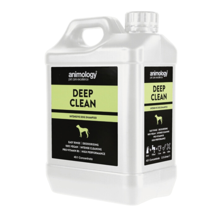 Animology Deep Clean 2,5 L - szampon głęboko oczyszczający, koncentrat 40:1 Animology Deep Clean 2,5 L - szampon głęboko oczyszczający, koncentrat 40:1