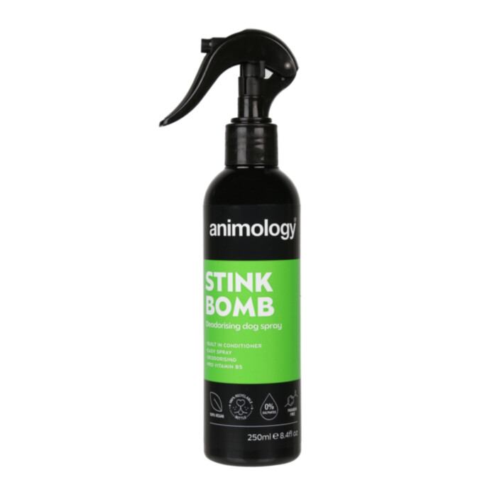 Animology Stink Bomb Refreshing 250 ml - odżywka odświeżająca sierść dla dorosłych psów Animology Stink Bomb Refreshing 250 ml - odżywka odświeżająca sierść dla dorosłych psów