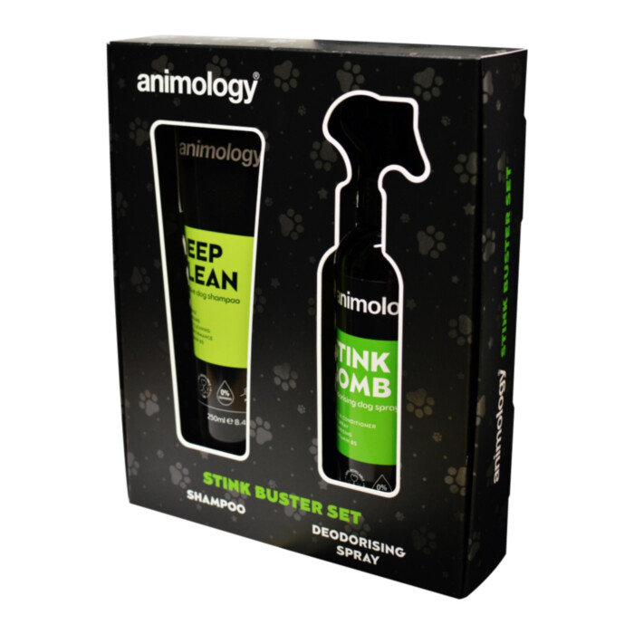 Animology Stink Buster Set - zestaw kosmetyków neutralizujących brzydkie zapachy Animology Stink Buster Set - zestaw kosmetyków neutralizujących brzydkie zapachy