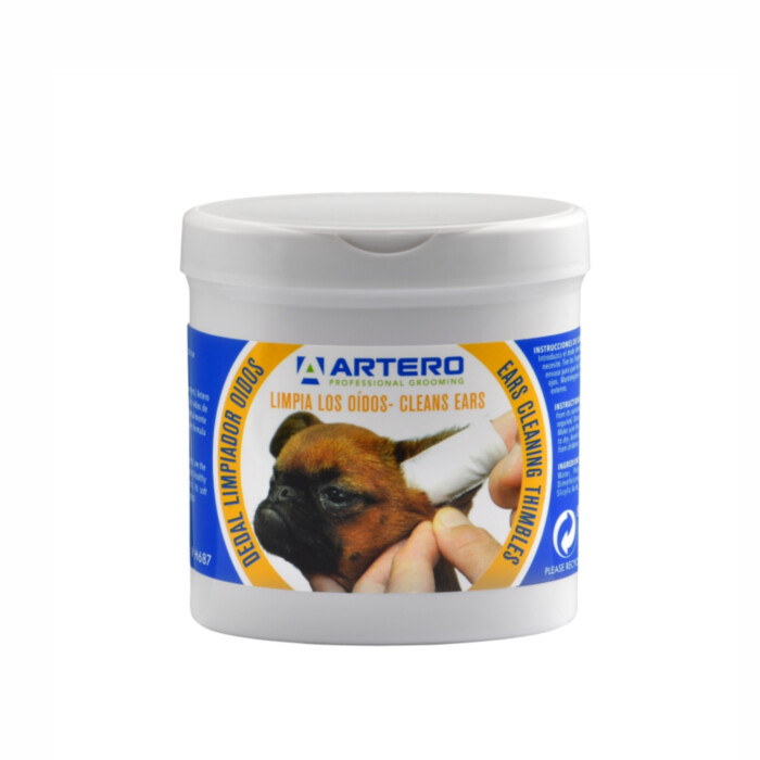Artero Ears Cleaning Wipes 50 szt. - czyściki do uszu dla psów i kotów Artero Ears Cleaning Wipes 50 szt. - czyściki do uszu dla psów i kotów
