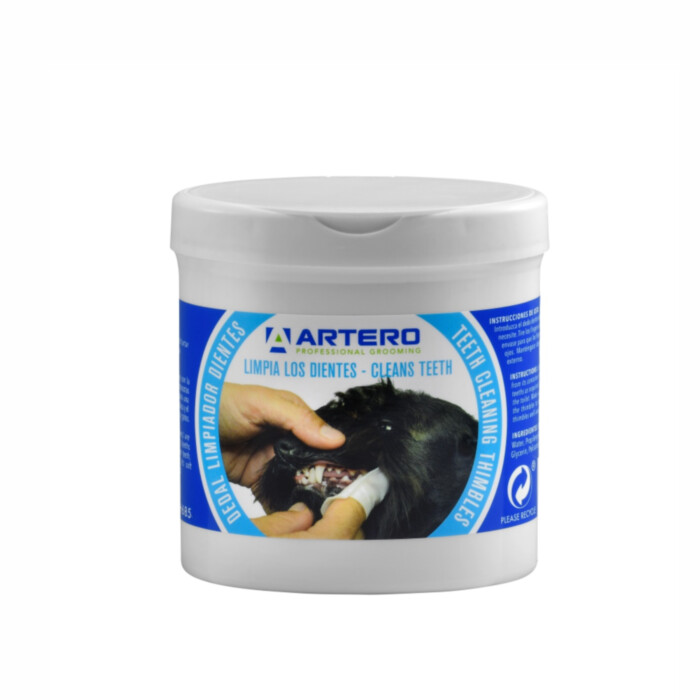 Artero Teeth Cleaning Wipes 50 szt. - czyściki do zębów dla psa i kota Artero Teeth Cleaning Wipes 50 szt. - czyściki do zębów dla psa i kota