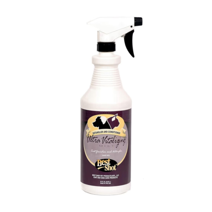 Best Shot Ultra Vitalizing 946 ml - odżywka w sprayu ułatwiająca rozczesywanie kołtunów Best Shot Ultra Vitalizing 946 ml - odżywka w sprayu ułatwiająca rozczesywanie kołtunów