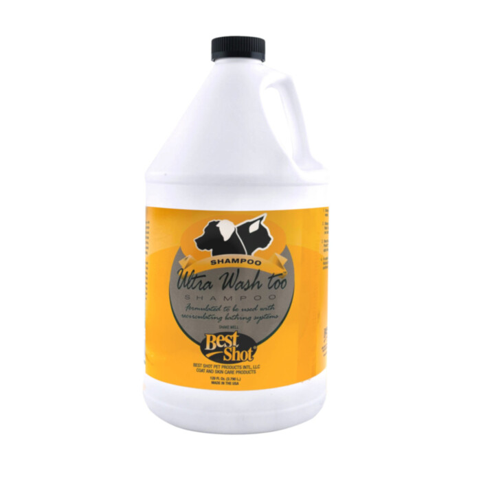 Best Shot Ultra Wash Too Shampoo 3,8 L - szampon do pierwszego, zasadniczego mycia, do systemów kąpielowych Best Shot Ultra Wash Too Shampoo 3,8 L - szampon do pierwszego, zasadniczego mycia, do systemów kąpielowych