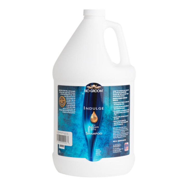 Bio-Groom Indulge Sulfate-Free Shampoo 3,8 L - szampon z olejkiem arganowym dla psów i kotów Bio-Groom Indulge Sulfate-Free Shampoo 3,8 L - szampon z olejkiem arganowym dla psów i kotów