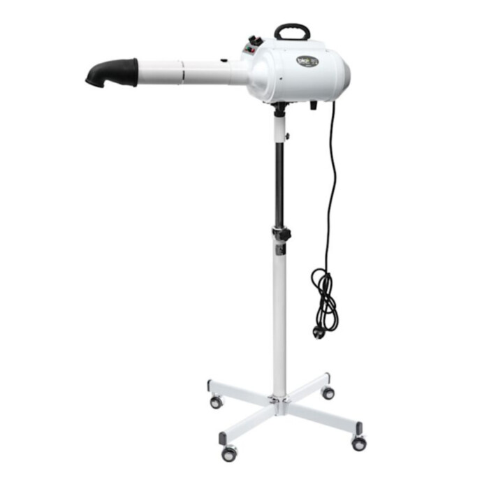Blo i600 - dwusilnikowa suszarka ze stojakiem 3400 W, 150 l/s Blo i600 - dwusilnikowa suszarka ze stojakiem 3400 W, 150 l/s