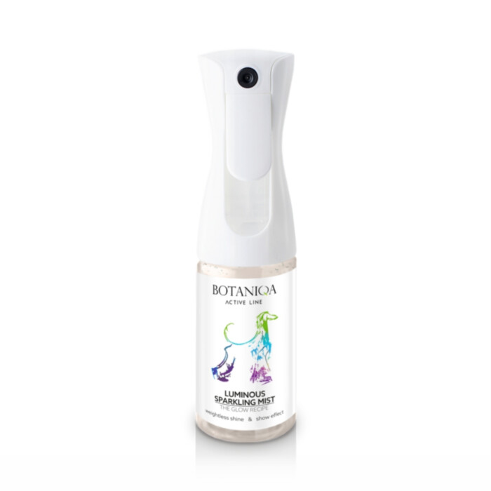Botaniqa Active Line Luminous Sparkling Mist 185 ml - mgiełka nabłyszczająca szatę Botaniqa Active Line Luminous Sparkling Mist 185 ml - mgiełka nabłyszczająca szatę
