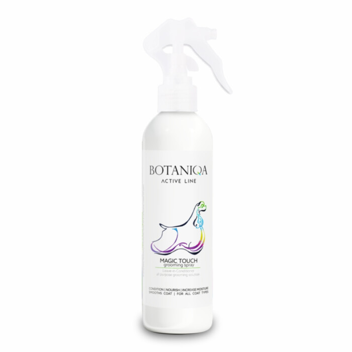 Botaniqa Active Line Magic Touch Grooming Spray 250 ml - preparat nawilżający, ułatwiający rozczesywanie Botaniqa Active Line Magic Touch Grooming Spray 250 ml - preparat nawilżający, ułatwiający rozczesywanie