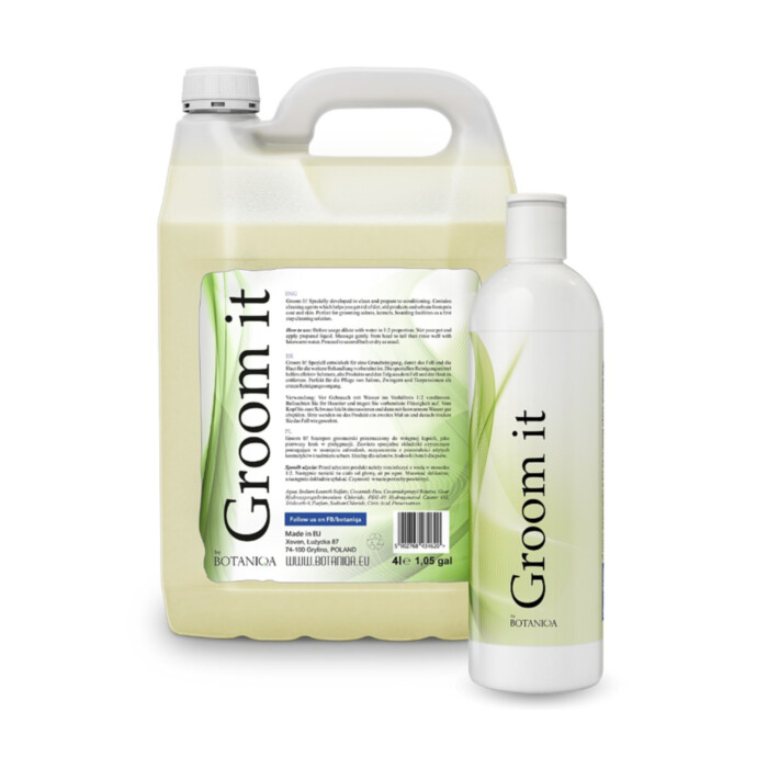 Botaniqa Groom It - szampon do pierwszego mycia, głęboko myjący