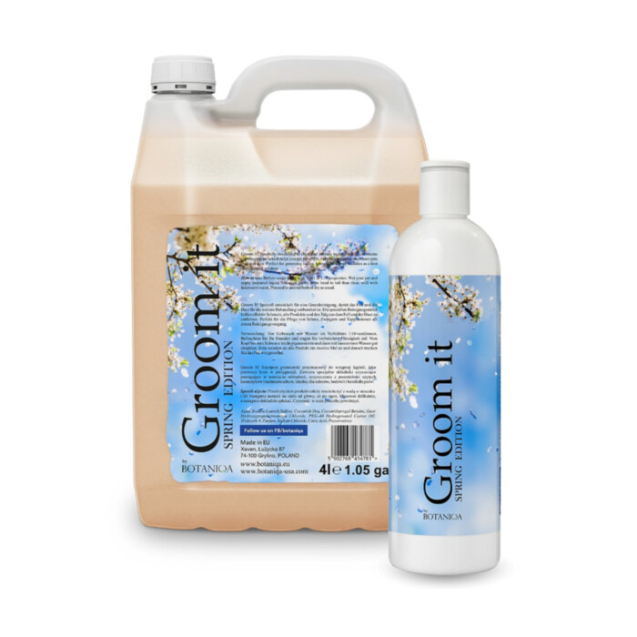 Botaniqa Groom It Spring - szampon do pierwszego mycia Botaniqa Groom It Spring - szampon do pierwszego mycia