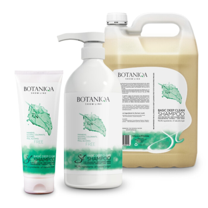 Botaniqa Show Line Basic Deep Clean Shampoo - szampon głęboko oczyszczający Botaniqa Show Line Basic Deep Clean Shampoo - szampon głęboko oczyszczający
